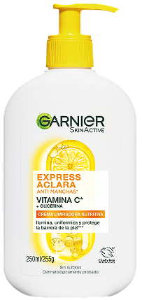Gel Limpiador Garnier Anti Imperfecciones con ácido salicílico y ceramidas en presentación de 250 ml, ideal para piel con tendencia al acné.